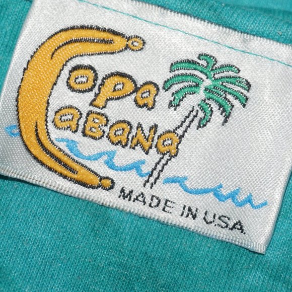 Vintage 80s Acid Wash Fish Oversized Shirt - Picture 6 of 8